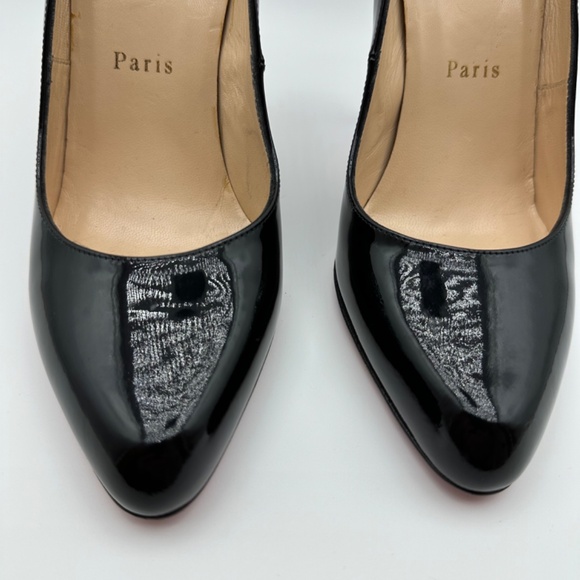 Christian Louboutin Decolette 868 patent pumps size 38 - Picture 6 of 10